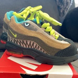 Air max 95 “Monster” dinosaur toddler sneakers
